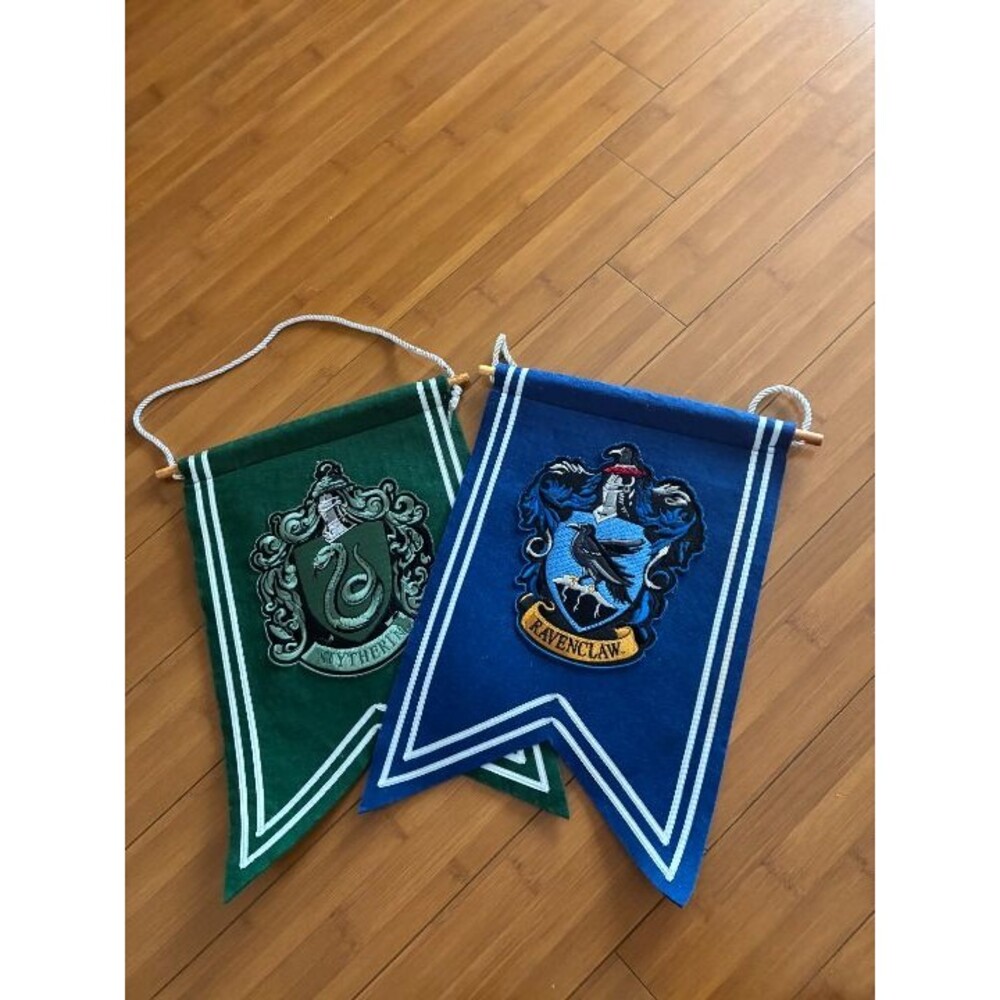 Harry Potter Slytherin House Crest Banner Wall Hanging Felt